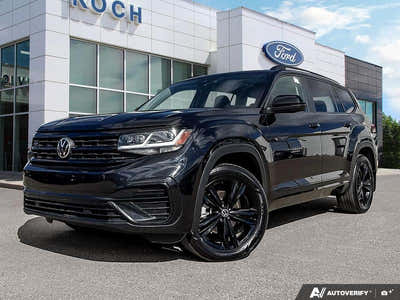 USED 2023 Volkswagen Atlas Highline 3.6 FSI - Black Exterior - $40,997 - Stock #E60214A - VIN 1V2SR2CA9PC529226
