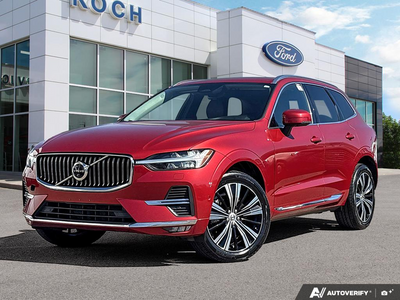 USED 2023 Volvo XC60 PLUS BRIGHT THEME - Red Exterior - $41,916 - Stock #E60485B - VIN LYV062RN7PB372263