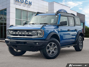 USED 2024 Ford Bronco Big Bend - Velocity Blue Metallic Exterior - $49,937 - Stock #EP4762 - VIN 1FMDE7BH1RLA33224