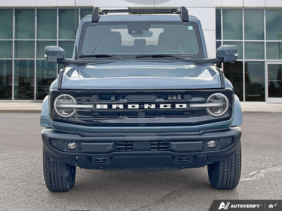USED 2024 Ford Bronco Outer Banks - Azure Grey Metallic Tri-coat Exterior - $57,942 - Stock #EP4773 - VIN 1FMEE8BP1RLA45469