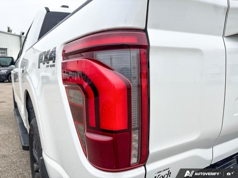 USED 2024 Ford F-150 Lariat - Star White Tri-coat Metallic Exterior / BLACK LEATHER TRIMMED Interior - $70,925 - Stock #EL522 - VIN 1FTFW5L86RFB45514 - Photo 11