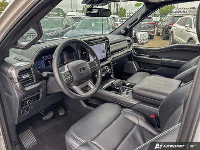USED 2024 Ford F-150 Lariat - BLACK LEATHER TRIMMED Interior - $69,950 - Stock #EL522 - VIN 1FTFW5L86RFB45514
