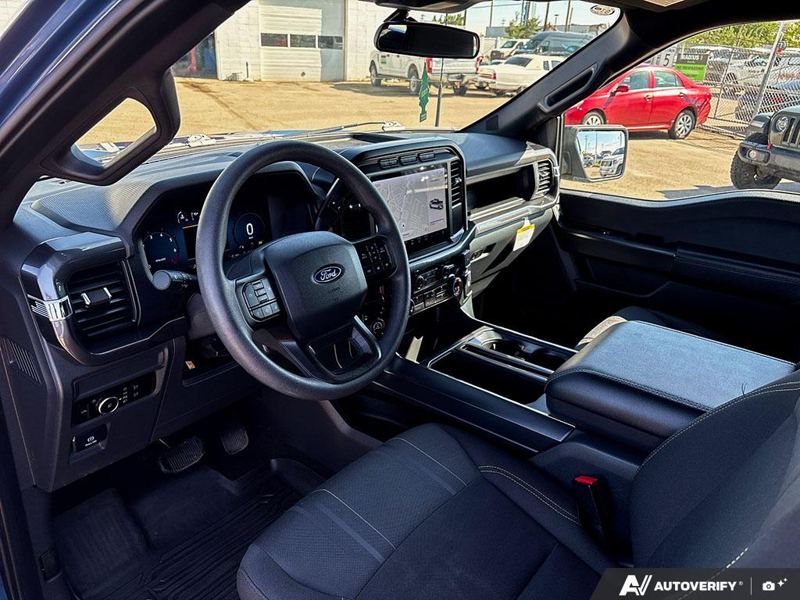 USED 2024 Ford F-150 STX - Atlas Blue Metallic Exterior / BLACK STX CLOTH Interior - $48,950 - Stock #EP4720 - VIN 1FTEW2LP8RKD20029 - Photo 13