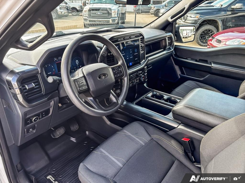 USED 2024 Ford F-150 STX - White Exterior / BLACK STX CLOTH Interior - $49,955 - Stock #EP4731 - VIN 1FTEW2LP0RKE36163 - Photo 13