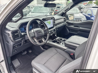 USED 2024 Ford F-150 XLT - BLACK, UNIQUE SPORT CLOTH 40/CONSOLE/40 FRONT-SEATS Interior - $57,997 - Stock #EP4752 - VIN 1FTFW3LD2RFB37220