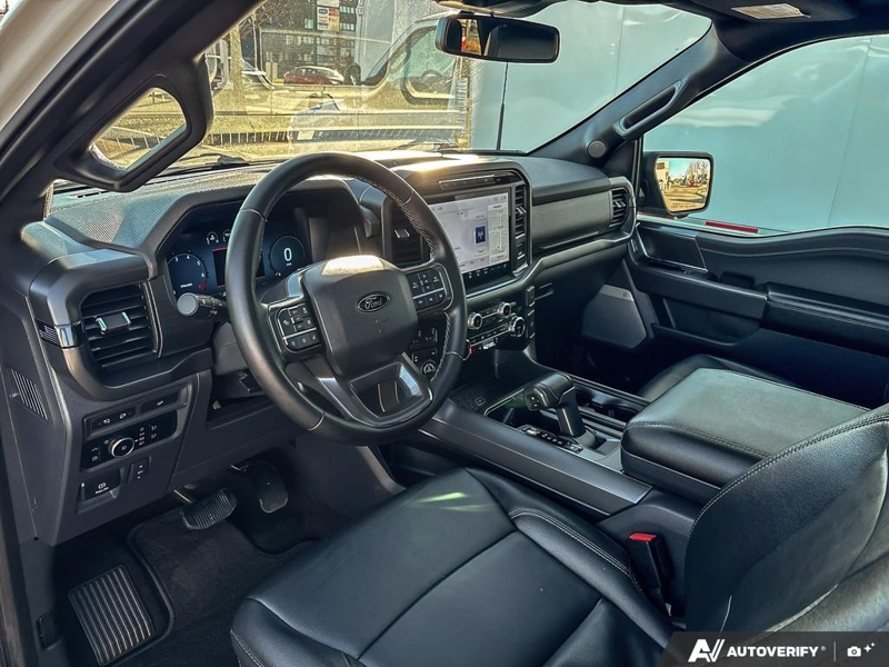 USED 2024 Ford F-150 XLT - Avalanche Exterior / BLACK, LEATHER-TRIMMED 40/CONSOLE/40 FRONT SEAT Interior - $59,998 - Stock #EP4821 - VIN 1FTFW3LD5RFB41620 - Photo 13