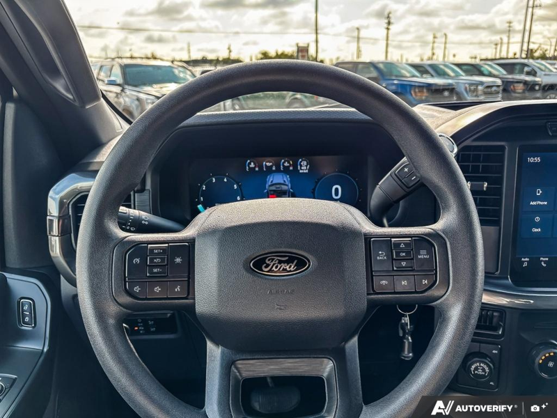 USED 2024 Ford F-150 STX - Oxford White Exterior / BLACK, UNIQUE SPORT CLOTH 40/CONSOLE/40 FRONT-SEATS Interior - $46,920 - Stock #EP4731 - VIN 1FTEW2LP0RKE36163 - Photo 14