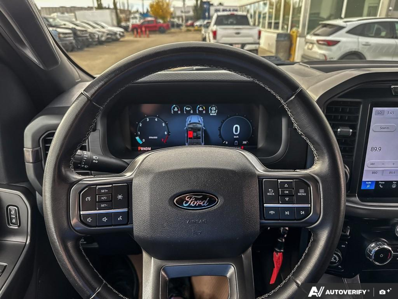 USED 2024 Ford F-150 XLT - Agate Black Metallic Exterior / BLACK, UNIQUE SPORT CLOTH 40/CONSOLE/40 FRONT-SEATS Interior - $54,937 - Stock #EP4787 - VIN 1FTFW3L8XRKE17140 - Photo 14