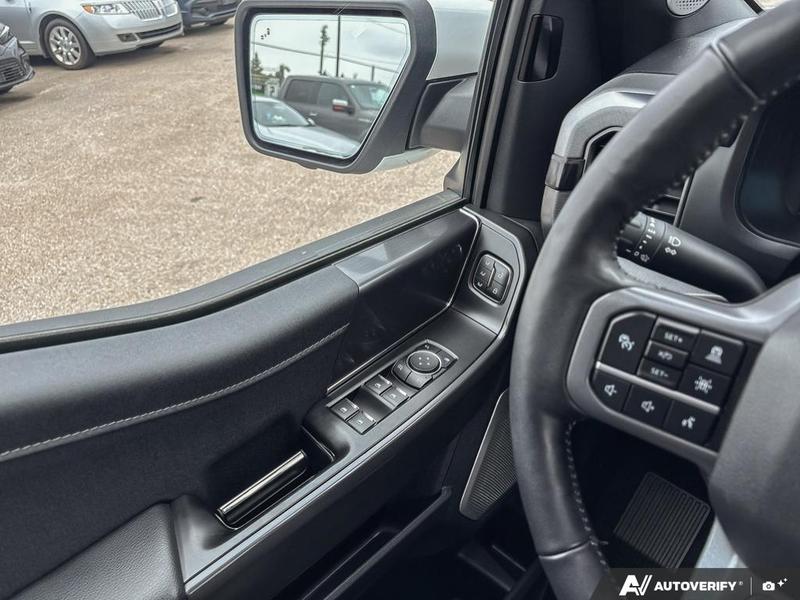 USED 2024 Ford F-150 Lariat - Star White Tri-coat Metallic Exterior / BLACK LEATHER TRIMMED Interior - $70,925 - Stock #EL522 - VIN 1FTFW5L86RFB45514 - Photo 17