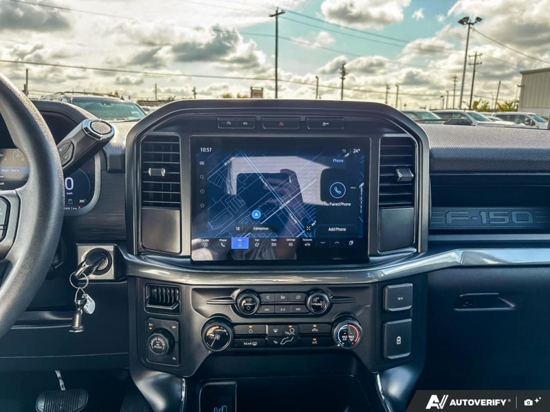 USED 2024 Ford F-150 STX - Oxford White Exterior / BLACK, UNIQUE SPORT CLOTH 40/CONSOLE/40 FRONT-SEATS Interior - $46,920 - Stock #EP4731 - VIN 1FTEW2LP0RKE36163 - Photo 19