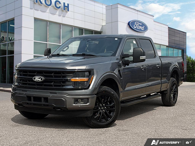 USED 2024 Ford F-150 XLT Leather Long Box - Carbonized Grey Metallic Exterior - $59,929 - Stock #EP4730 - VIN 1FTFW3L85RFA92518