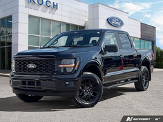 USED 2024 Ford F-150 STX - Agate Black Metallic Exterior - $49,955 - Stock #EP4737 - VIN 1FTEW2LPXRKD40394