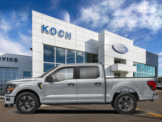 USED 2024 Ford F-150 STX - Iconic Silver Metallic Exterior - $48,997 - Stock #EP4736 - VIN 1FTEW2LP5RKD39931