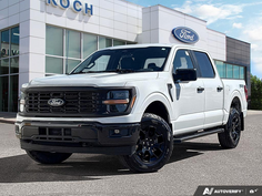 USED 2024 Ford F-150 STX - Oxford White Exterior - $51,997 - Stock #EP4743 - VIN 1FTFW2L8XRFA45933