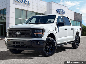 USED 2024 Ford F-150 STX - Oxford White Exterior - $51,997 - Stock #EP4743 - VIN 1FTFW2L8XRFA45933