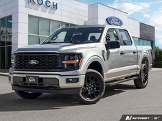 USED 2024 Ford F-150 STX - Iconic Silver Metallic Exterior - $48,997 - Stock #EP4736 - VIN 1FTEW2LP5RKD39931