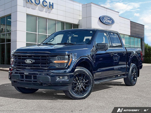 USED 2024 Ford F-150 XLT - Antimatter Blue Metallic Exterior - $59,998 - Stock #EP4744 - VIN 1FTFW3LD6RFB26365