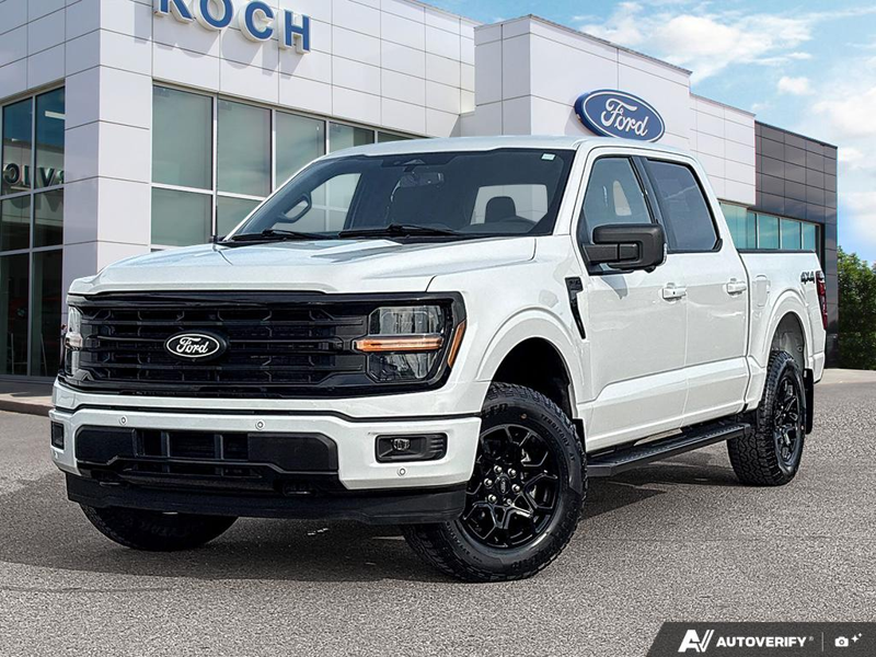 USED 2024 Ford F-150 XLT - Oxford White Exterior / BLACK, UNIQUE SPORT CLOTH 40/CONSOLE/40 FRONT-SEATS Interior - $53,967 - Stock #EP4738 - VIN 1FTEW3LP9RKD18795 - Photo 1