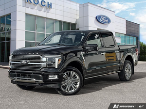 USED 2024 Ford F-150 Platinum Plus - Agate Black Metallic Exterior - $80,989 - Stock #EP4784 - VIN 1FTFW7LD4RFB21124