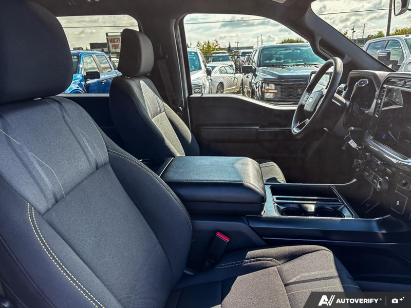 USED 2024 Ford F-150 STX - Oxford White Exterior / BLACK, UNIQUE SPORT CLOTH 40/CONSOLE/40 FRONT-SEATS Interior - $46,920 - Stock #EP4731 - VIN 1FTEW2LP0RKE36163 - Photo 22