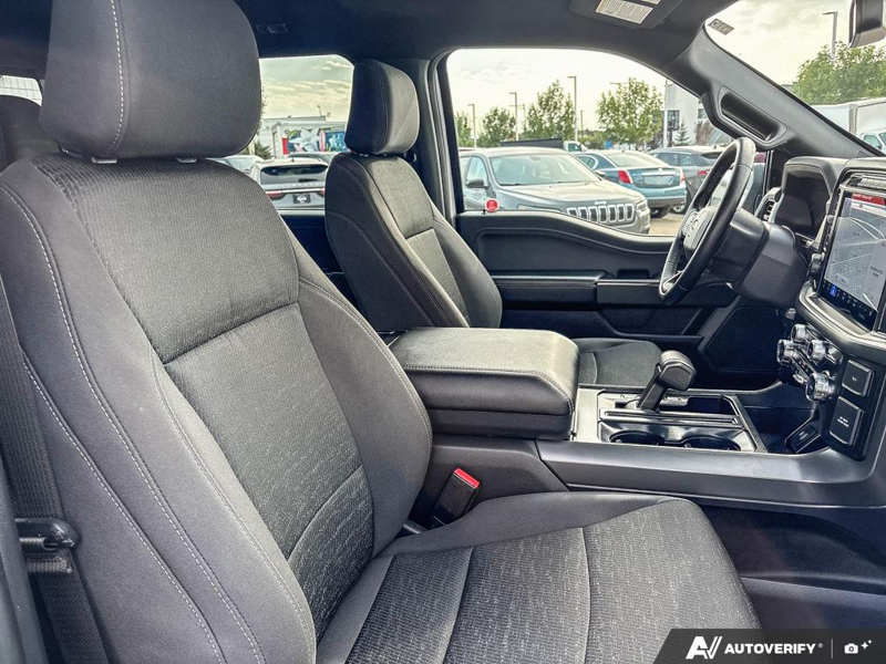 USED 2024 Ford F-150 XLT - Oxford White Exterior / BLACK, UNIQUE SPORT CLOTH 40/CONSOLE/40 FRONT-SEATS Interior - $53,967 - Stock #EP4738 - VIN 1FTEW3LP9RKD18795 - Photo 22