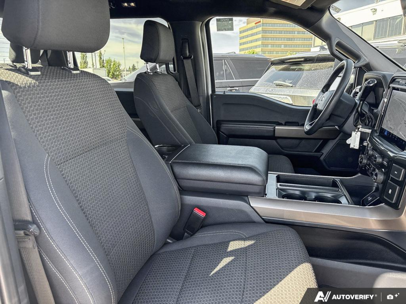 USED 2024 Ford F-150 STX - Oxford White Exterior / BLACK/BRONZE, UNIQUE CLOTH 40/CONSOLE/40 FRONT SEATS Interior - $49,997 - Stock #EP4743 - VIN 1FTFW2L8XRFA45933 - Photo 22