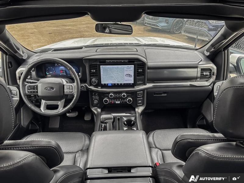 USED 2024 Ford F-150 Lariat - Star White Tri-coat Metallic Exterior / BLACK LEATHER TRIMMED Interior - $70,925 - Stock #EL522 - VIN 1FTFW5L86RFB45514 - Photo 24