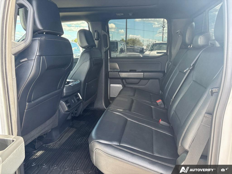 USED 2024 Ford F-150 XLT - Oxford White Exterior / BLACK LEATHER TRIMMED Interior - $59,998 - Stock #EP4739 - VIN 1FTFW3LD3RFA36252 - Photo 23