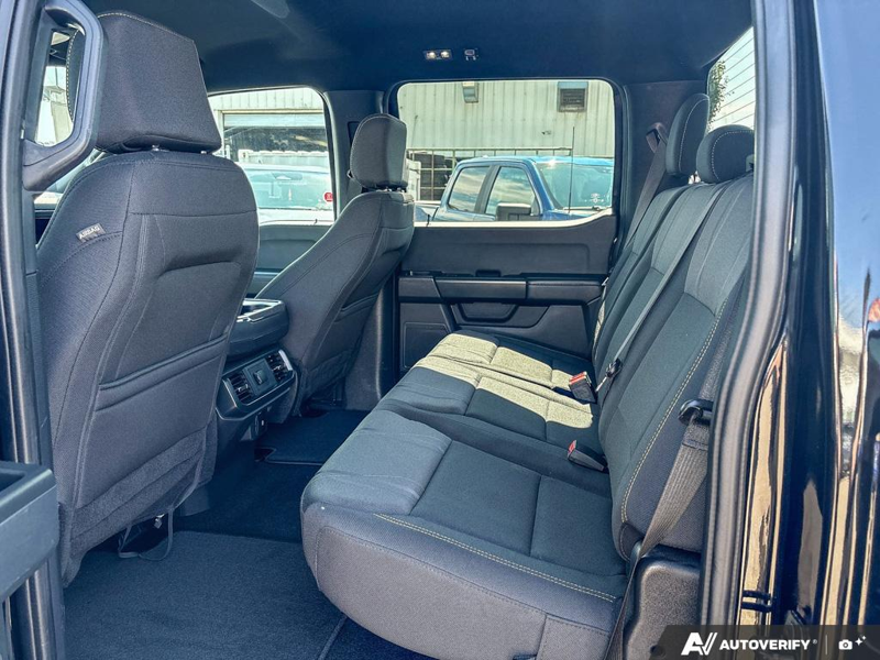 USED 2024 Ford F-150 STX - Agate Black Metallic Exterior / BLACK, UNIQUE SPORT CLOTH 40/CONSOLE/40 FRONT-SEATS Interior - $47,933 - Stock #EP4737 - VIN 1FTEW2LPXRKD40394 - Photo 23