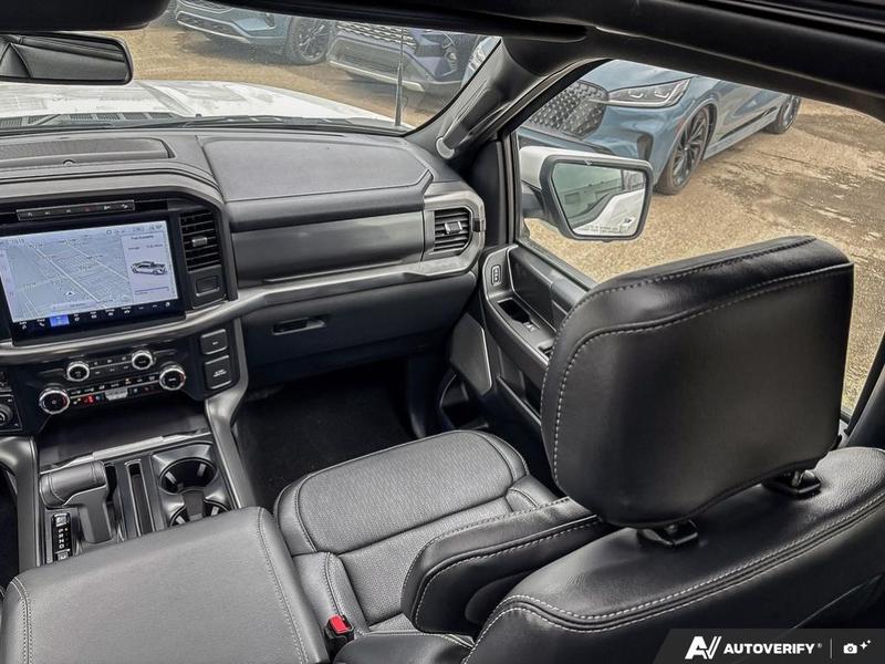 USED 2024 Ford F-150 Lariat - Star White Tri-coat Metallic Exterior / BLACK LEATHER TRIMMED Interior - $70,925 - Stock #EL522 - VIN 1FTFW5L86RFB45514 - Photo 25