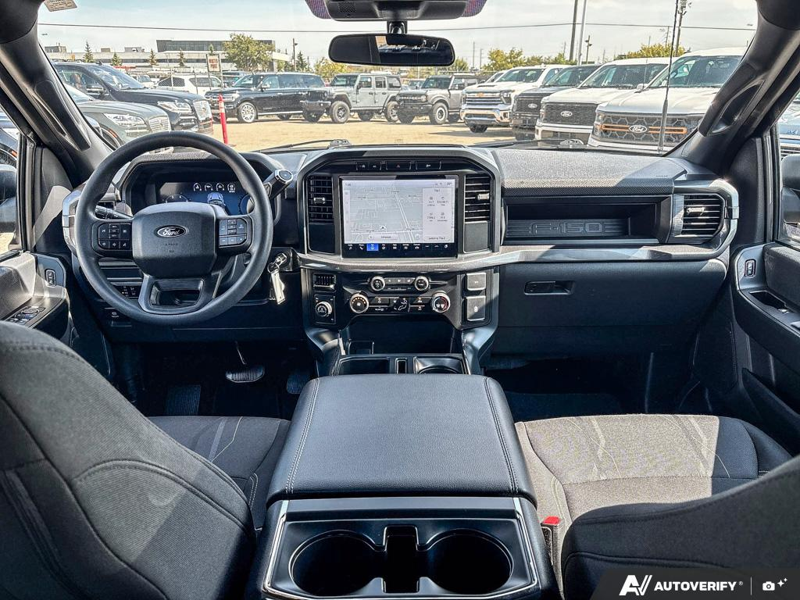 USED 2024 Ford F-150 STX - Agate Black Metallic Exterior / BLACK, UNIQUE SPORT CLOTH 40/CONSOLE/40 FRONT-SEATS Interior - $47,933 - Stock #EP4737 - VIN 1FTEW2LPXRKD40394 - Photo 24