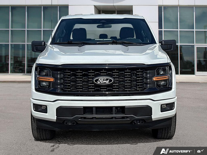 USED 2024 Ford F-150 STX - Oxford White Exterior / BLACK, UNIQUE SPORT CLOTH 40/CONSOLE/40 FRONT-SEATS Interior - $46,920 - Stock #EP4731 - VIN 1FTEW2LP0RKE36163 - Photo 2