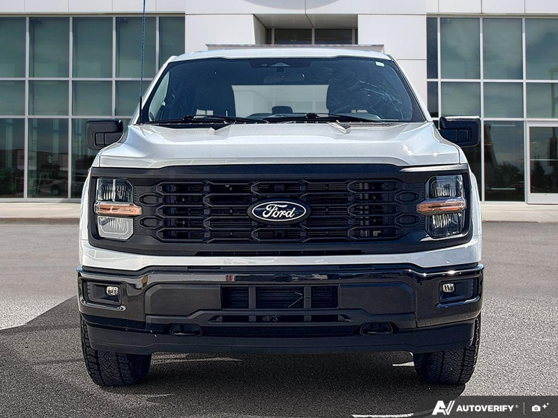 USED 2024 Ford F-150 STX - Oxford White Exterior / BLACK/BRONZE, UNIQUE CLOTH 40/CONSOLE/40 FRONT SEATS Interior - $49,997 - Stock #EP4743 - VIN 1FTFW2L8XRFA45933 - Photo 2