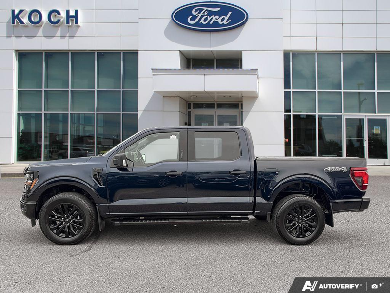 USED 2024 Ford F-150 XLT - Antimatter Blue Metallic Exterior / BLACK SPORT Interior - $57,997 - Stock #EP4735 - VIN 1FTFW3L85RFA38877 - Photo 3