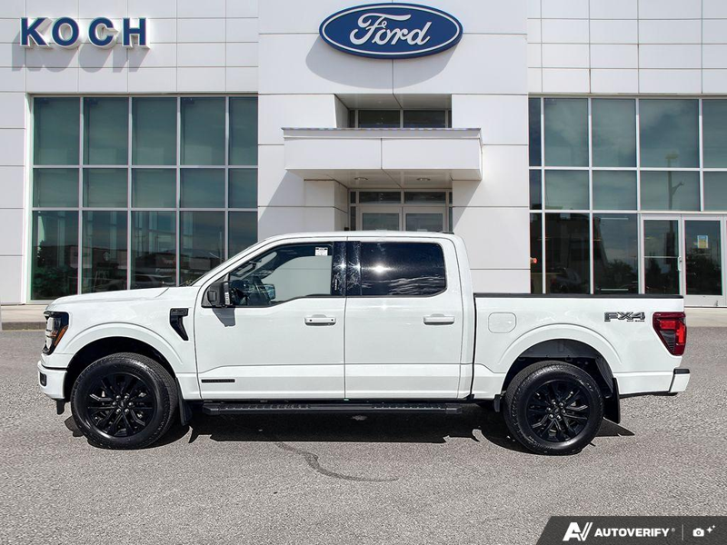 USED 2024 Ford F-150 XLT - Oxford White Exterior / BLACK LEATHER TRIMMED Interior - $59,998 - Stock #EP4739 - VIN 1FTFW3LD3RFA36252 - Photo 3