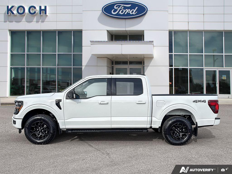 USED 2024 Ford F-150 XLT - Oxford White Exterior / BLACK, UNIQUE SPORT CLOTH 40/CONSOLE/40 FRONT-SEATS Interior - $53,967 - Stock #EP4738 - VIN 1FTEW3LP9RKD18795 - Photo 3