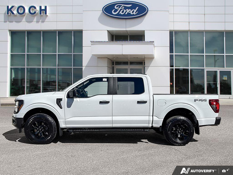 USED 2024 Ford F-150 STX - Oxford White Exterior / BLACK/BRONZE, UNIQUE CLOTH 40/CONSOLE/40 FRONT SEATS Interior - $49,997 - Stock #EP4743 - VIN 1FTFW2L8XRFA45933 - Photo 3