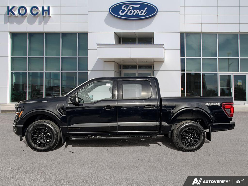 USED 2024 Ford F-150 XLT - Agate Black Metallic Exterior / BLACK, UNIQUE SPORT CLOTH 40/CONSOLE/40 FRONT-SEATS Interior - $57,950 - Stock #EP4783 - VIN 1FTFW3LDXRFB41256 - Photo 3
