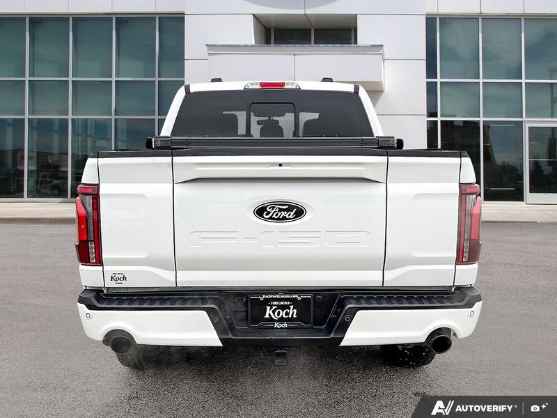 USED 2024 Ford F-150 Lariat - Star White Tri-coat Metallic Exterior / BLACK LEATHER TRIMMED Interior - $70,925 - Stock #EL522 - VIN 1FTFW5L86RFB45514 - Photo 5