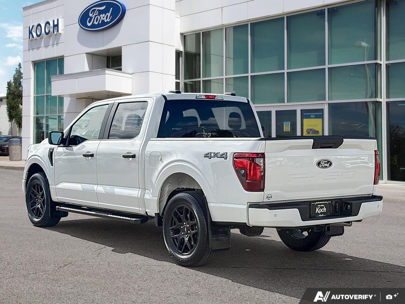 USED 2024 Ford F-150 STX - Oxford White Exterior / BLACK, UNIQUE SPORT CLOTH 40/CONSOLE/40 FRONT-SEATS Interior - $46,920 - Stock #EP4731 - VIN 1FTEW2LP0RKE36163 - Photo 4