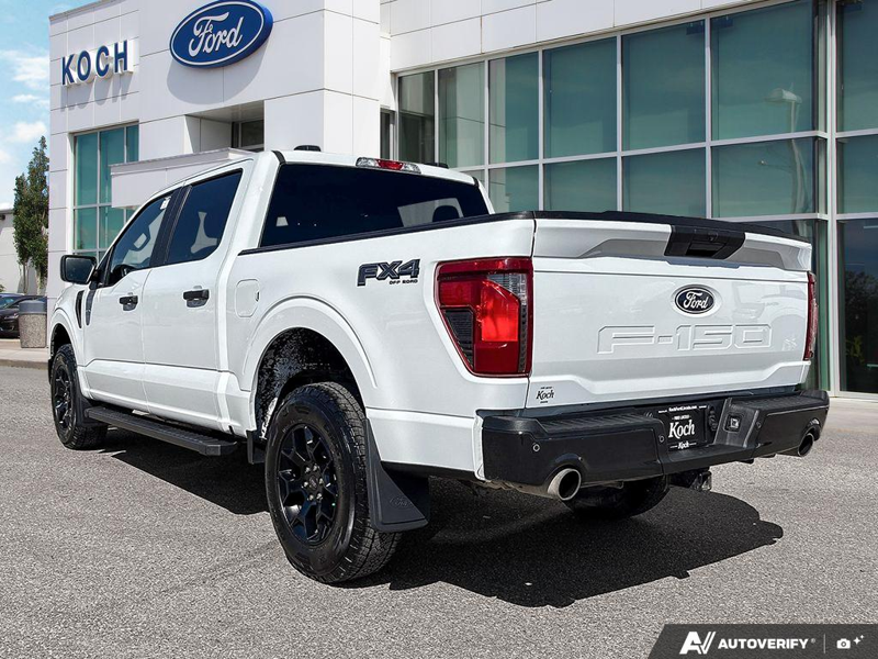 USED 2024 Ford F-150 STX - Oxford White Exterior / BLACK/BRONZE, UNIQUE CLOTH 40/CONSOLE/40 FRONT SEATS Interior - $49,997 - Stock #EP4743 - VIN 1FTFW2L8XRFA45933 - Photo 4