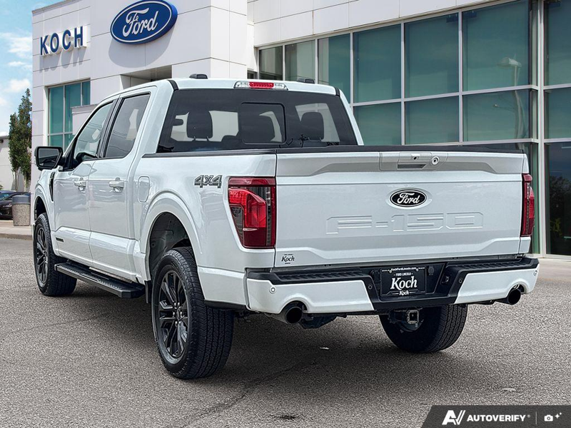 USED 2024 Ford F-150 XLT - Oxford White Exterior / BLACK, UNIQUE SPORT CLOTH 40/CONSOLE/40 FRONT-SEATS Interior - $56,916 - Stock #EP4752 - VIN 1FTFW3LD2RFB37220 - Photo 4