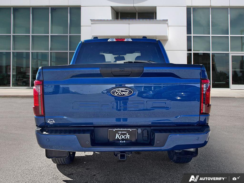 USED 2024 Ford F-150 STX - Atlas Blue Metallic Exterior / BLACK, UNIQUE SPORT CLOTH 40/CONSOLE/40 FRONT-SEATS Interior - $47,993 - Stock #EP4720 - VIN 1FTEW2LP8RKD20029 - Photo 5