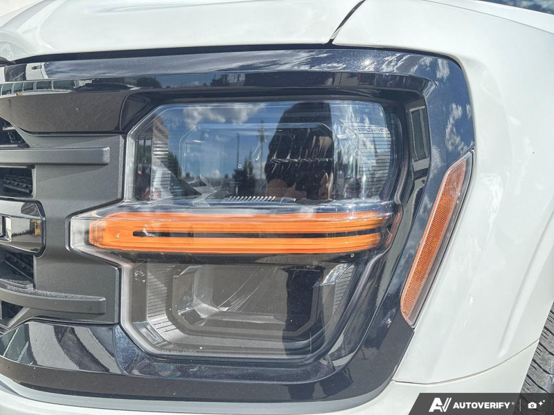 USED 2024 Ford F-150 XLT - Oxford White Exterior / BLACK LEATHER TRIMMED Interior - $59,998 - Stock #EP4739 - VIN 1FTFW3LD3RFA36252 - Photo 8