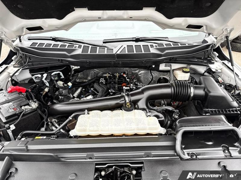 USED 2024 Ford F-150 Lariat - Star White Tri-coat Metallic Exterior / BLACK LEATHER TRIMMED Interior - $70,925 - Stock #EL522 - VIN 1FTFW5L86RFB45514 - Photo 10