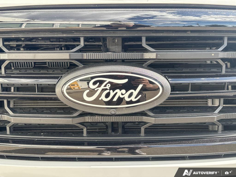 USED 2024 Ford F-150 XLT - Oxford White Exterior / BLACK LEATHER TRIMMED Interior - $59,998 - Stock #EP4739 - VIN 1FTFW3LD3RFA36252 - Photo 9