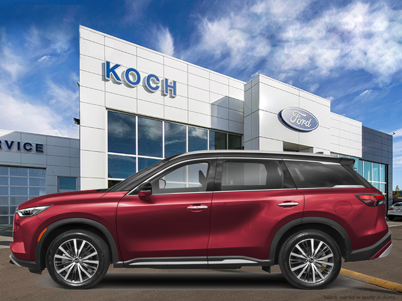 USED 2024 INFINITI QX60 Autograph - Red Exterior - $57,972 - Stock #E60689A - VIN 5N1DL1HU2RC354583 - Photo 1