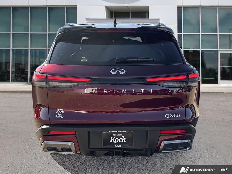 USED 2024 INFINITI QX60 Autograph - Red Exterior - $52,980 - Stock #E60689A - VIN 5N1DL1HU2RC354583 - Photo 5