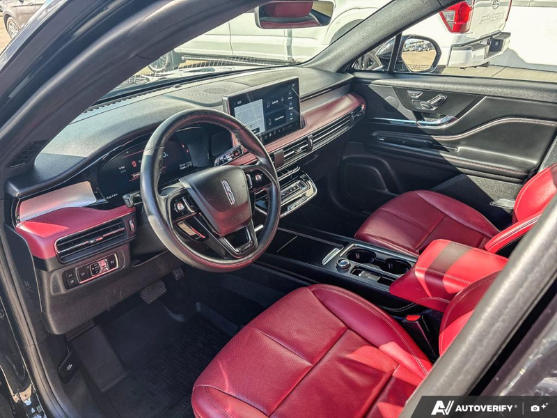USED 2024 Lincoln Corsair Grand Touring - Infinite Black Metallic Exterior / EBONY/ETERNAL RED LEATHER TRIMMED Interior - $48,976 - Stock #EP4779 - VIN 5LMTJ5DZ4RUL05161 - Photo 13