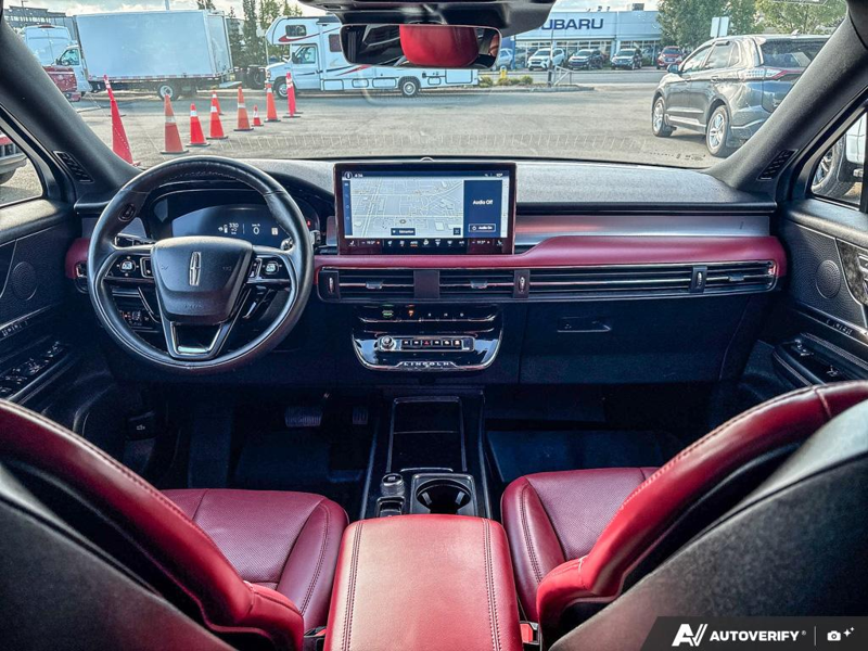 USED 2024 Lincoln Corsair Grand Touring - Infinite Black Metallic Exterior / EBONY/ETERNAL RED LEATHER TRIMMED Interior - $48,976 - Stock #EP4779 - VIN 5LMTJ5DZ4RUL05161 - Photo 24